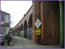 Entrance to club of Burbage Road
